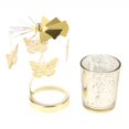 thumbnail image 4 of AMERTEER Auto Rotating Tea Light Votive Candle Holder Home Decoration -Star, 4 of 8