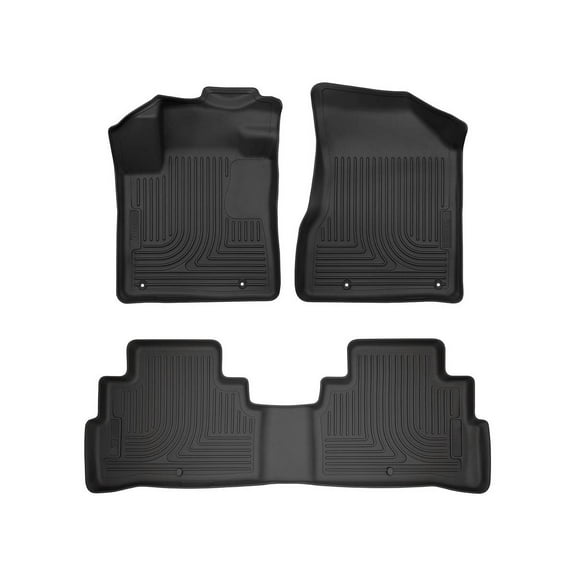 Husky Liners 93721 WeatherBeater Front & Second Seat Floor Liners - 3 Piece Fits 2019-2023 Nissan Murano