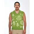 thumbnail image 4 of Hija De Tu Madre, Unisex Knit Vest, Sacred Heart, Sizes XS-3XL, 4 of 10