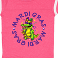 thumbnail image 4 of Inktastic Mardi Gras Party Alligator Boys or Girls Baby Bodysuit, 4 of 5