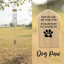 1PC Pet Wind Chime, Pet Memorial Gifts, Hanging Pet Lost Customized Wind Chime, Pet Lover Souvenir Pendant, Dog and Customized Wind Chime, Pet Lost Gift for Indoor Outdoor Supplies