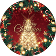 thumbnail image 2 of Gupgi Disposable Christmas Tableware Festival Party Decoration Paper Plates Tissue Paper Tablecloth Set, 2 of 9