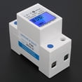 thumbnail image 3 of Energy Meter, Small Size Digital Energy Meter, Light Weight For Standards Of DIN EN50022 Home, 3 of 8
