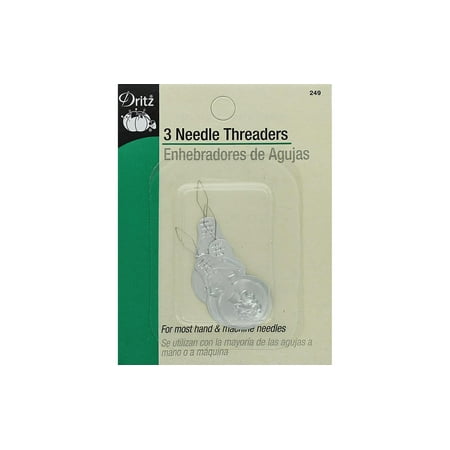 UPC: 0072879110234 | Dritz Needle Threaders 3/Pkg-Metal