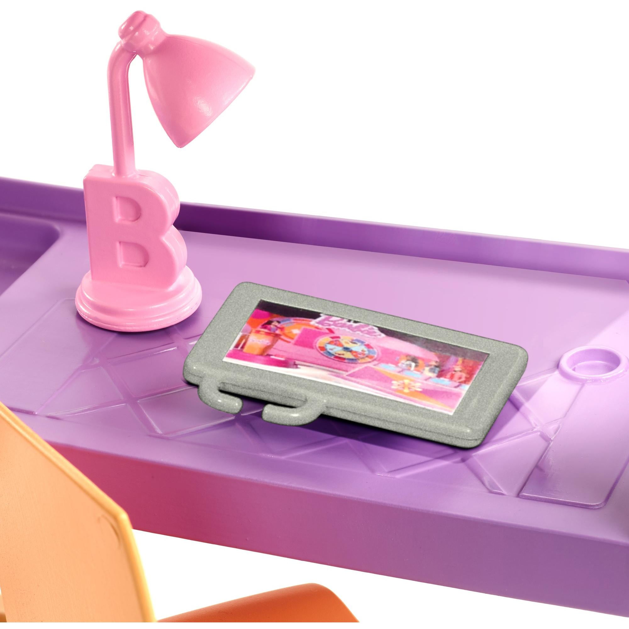 barbie loft bed playset