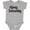 AC-Heather Grey, variant on Inktastic Ringbearer Ring Security Boys Baby Bodysuit