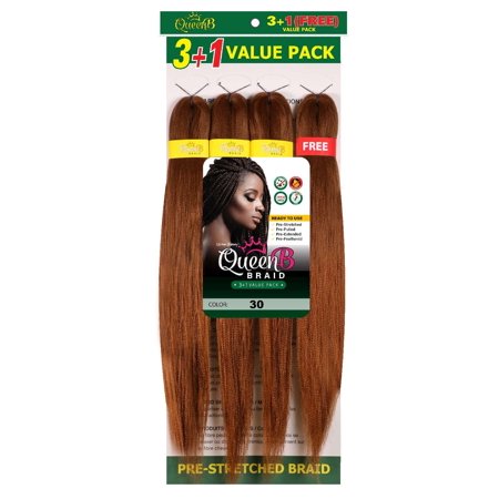 Urban Beauty Queen B Braiding Hair 3+1 Value Pack 40 Urban Beauty Queen B Braiding Hair 3+1 Value Pack 40