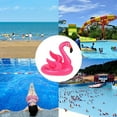 thumbnail image 3 of Inflatable Flamingo Tube Pool Floats Kids Fun Beach Floaties Kids Pool Toys Summer Pool Raft Lounge, 3 of 4