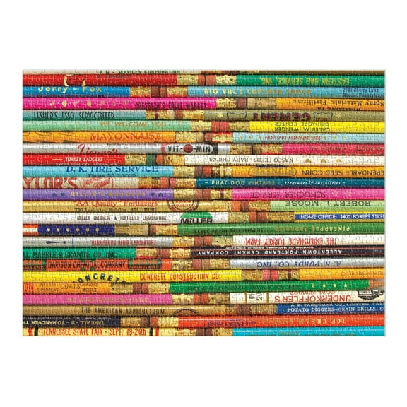 Phat Dog Vintage Pencils 1000 Piece Foil Stamped Puzzle (Other)