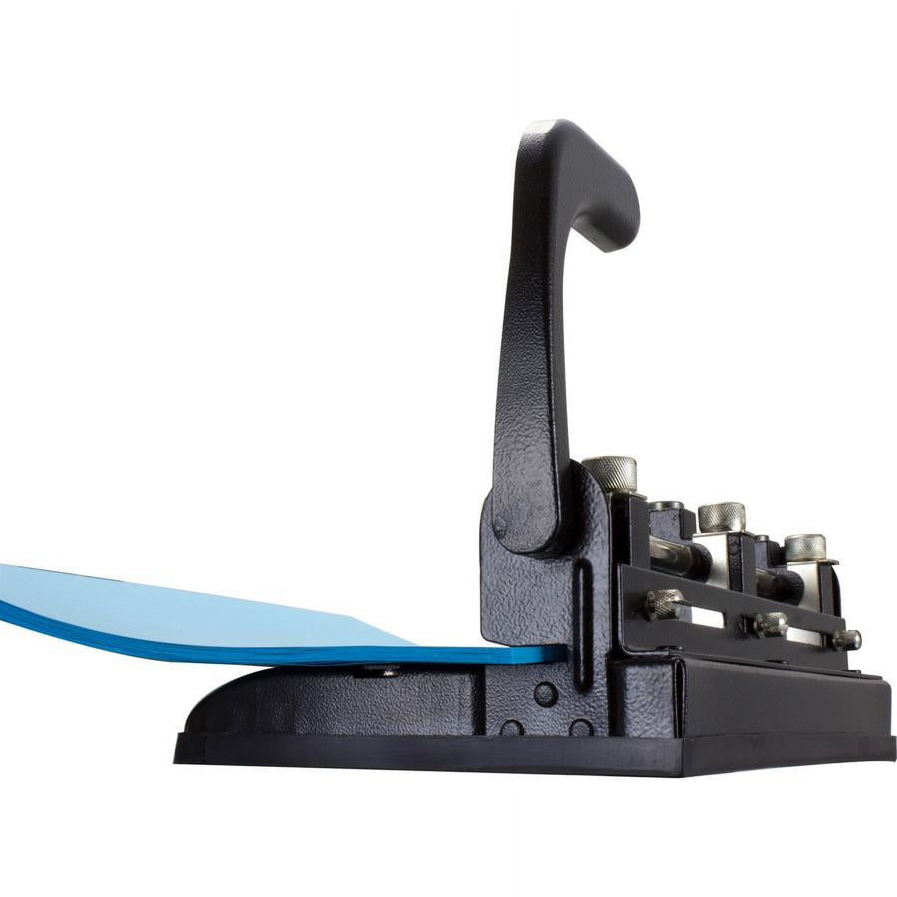 OfficeMate Adjustable 3-Hole Punch, 32-Sheet Capacity photo 3