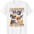 thumbnail image 1 of I Can't Stop Have Gay Thoughts Funny Cat Meme Bootleg Camiseta, 1 of 2