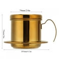 thumbnail image 3 of Domqga Stainless Steel Vietnamese Style Coffee Drip Brewer, 3 of 8