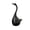Black#278, variant on Cthrlog Fashionable Toilet Brush Holder Creative Swan Decorative Bathroom Accessory Elegant Home Decoration for Modern Bathrooms Black Metal Design