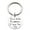 A, variant on Hearth & Gear Musical Themed Keychain Stainless Steel Note Pendant Classic Play Souvenir Customizable With Engraved Letters Portable Scratch Keychain