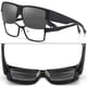 thumbnail image 4 of Gafas de Sol CAXMAN Polarizadas para Usar Sobre Lentes, Color Negro, 4 of 6