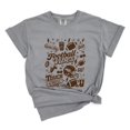 thumbnail image 6 of Football Vibes Touchdown Collage - Womens Garment Dyed Tee, 6 of 6