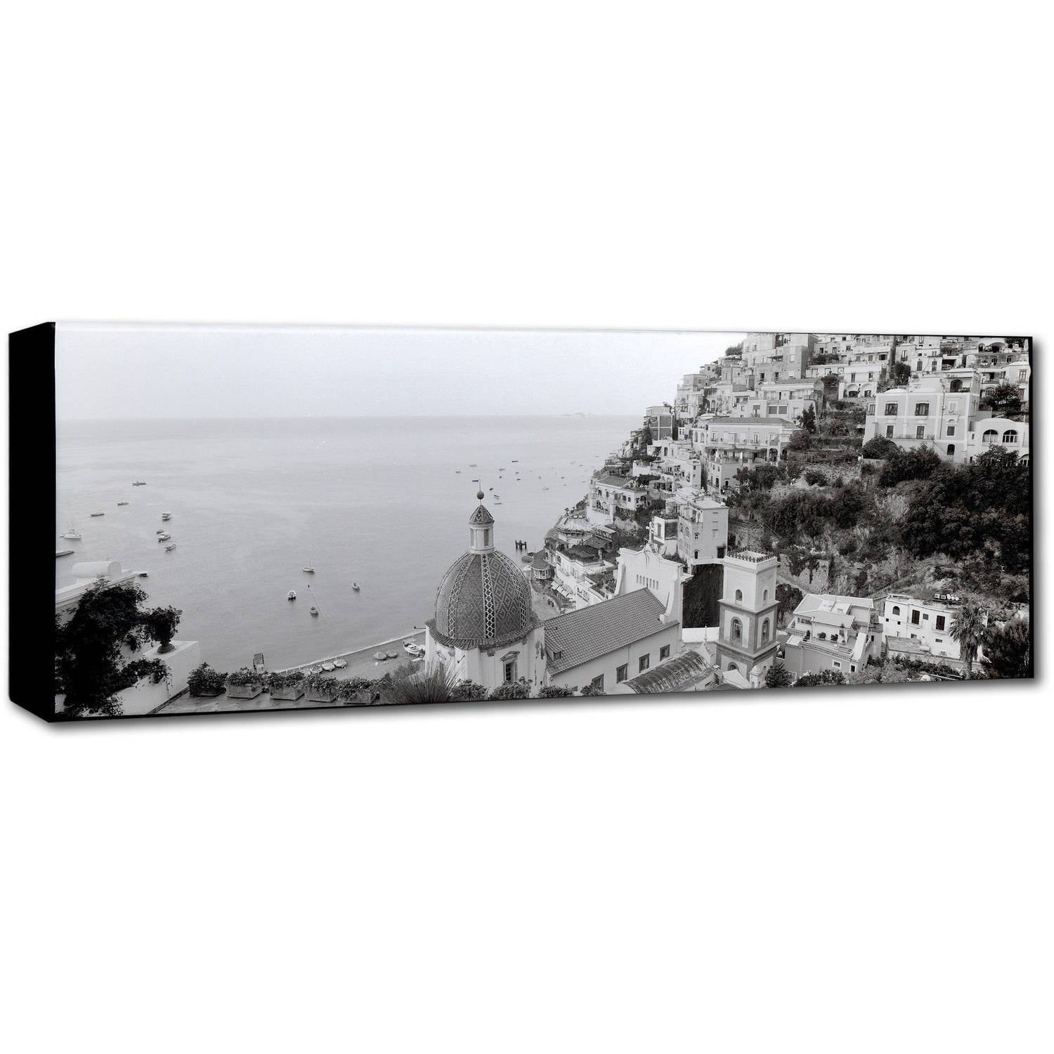 Trademark Fine Art Alan Blaustein Positano I Canvas Wall Art - 8x24