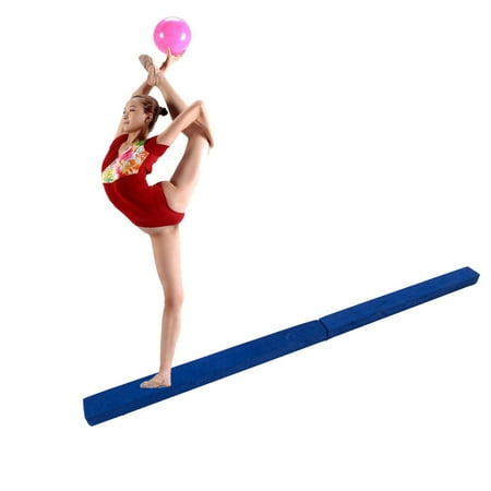 UBesGoo 7ft / 8ft / 9ft Non-slip Folding Balance Beam,  Home Sectional Floor Gymnastics Beam Equipment, for Kids, Beginners & Professional
