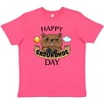 thumbnail image 3 of Inktastic Happy Groundhog Day Cute Youth T-Shirt, 3 of 5