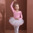 thumbnail image 6 of FLMEI Girls Tutu for Toddler Kids，Fleece Thicken Skirted Leotards Tutu Dance Dress Skirt Dress for 3-11Y, 6 of 9