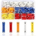 thumbnail image 1 of Fusible Torpedo, 200 piezas Torpedo de coche para motocicleta clásica, Torpedo con caja de almacenamiento y fusibles Continental (5A/8A/10A/16A/25A), Multicolor, 1 of 5