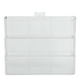 thumbnail image 2 of Organizador de cosméticos ANGGREK Caja de almacenamiento de maquillaje transparente, 2 of 8