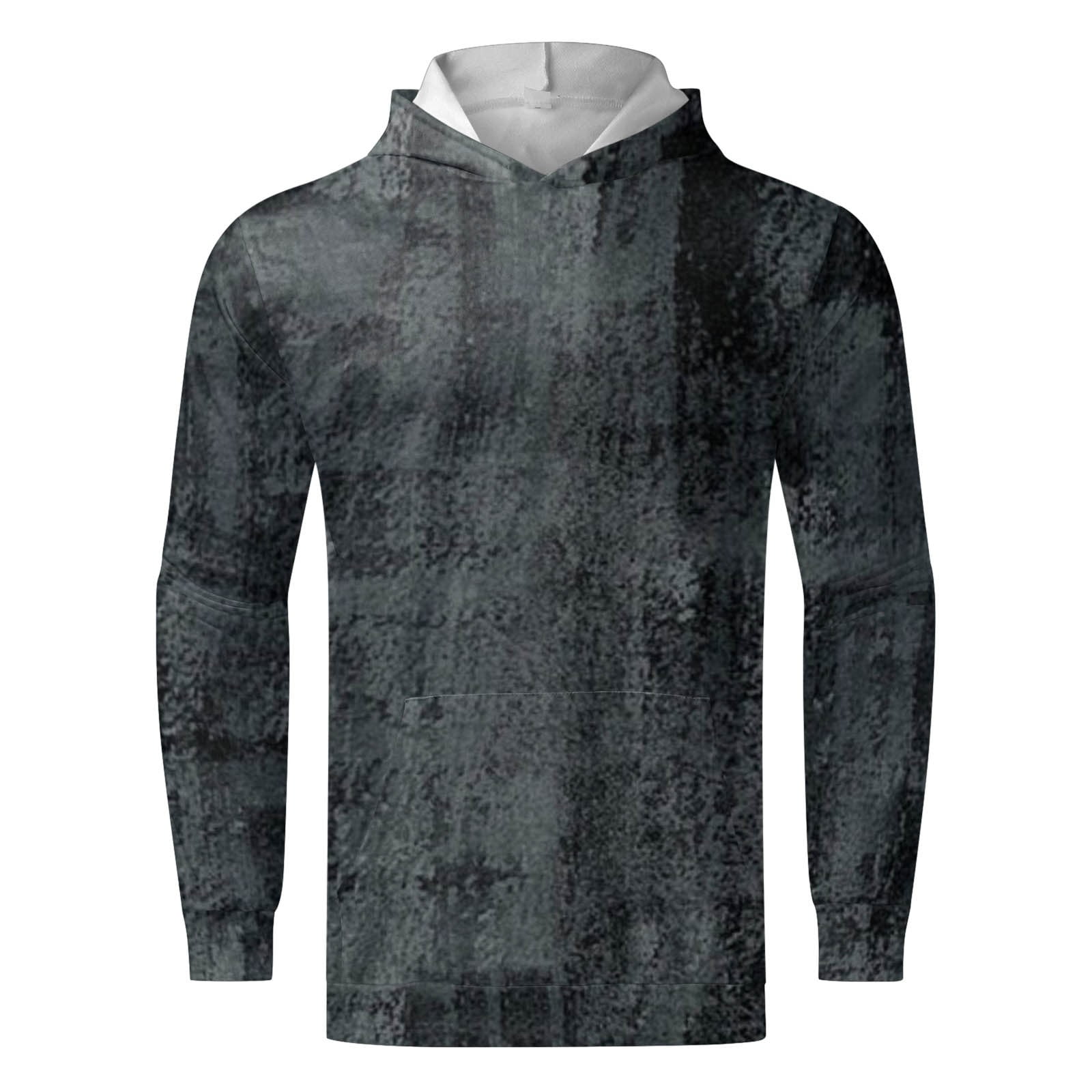 Enti Clothing Camo Color Block Gray Sweatshirt Size M - 78% off