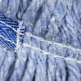 thumbnail image 4 of CTLOEOALN Mop Head Replacement Heavy Duty Commercial Grade Blue Industrial Cleaning Mop Head Refills (2, Medium), 4 of 5