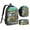C2, variant on Big City Greens Laptop Backpack 3 Piece Set with Lunch Box And Pencil Case, 3D Printed Lightweight High-capacity Bookbag Fashion Bento Backpack