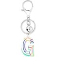 thumbnail image 1 of Letter Keychain,26 Letters A-Z Decorative Letter Keychain,Name Keychain for Women Girls Men Teenager Gift, 1 of 2
