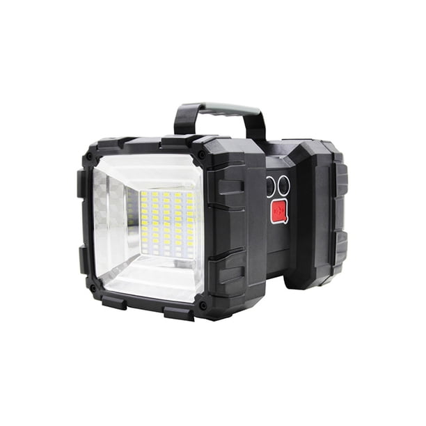 Billuyoard Linterna portátil superbrillante, banco de energía, luz de mano, lámpara de inundación de viaje, linterna de mano impermeable, equipo para Iluminación y accesorios Pequeña Billuyoard HA068893-01
