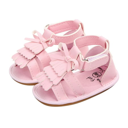 

Girl Shoes Baby Girl Moccasins Girls Open Toe Tassels Shoes First Walkers Shoes Summer Toddler Flat Sandals Toddler 7 Jelly Shoes