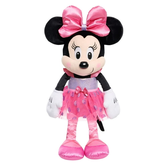 Just Play Disney Junior Minnie Mouse 19-Inch Grand Minnie Souris Ballerine Peluche