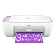 HP DeskJet 2842e (Lilac) Wireless All-in-One Color Inkjet Printer, Scanner, Copier, 3 Mos. FREE Ink