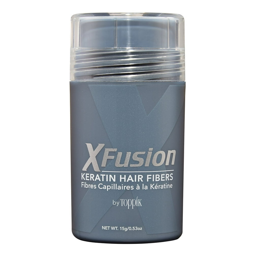 Toppik Xfusion Keratin Hair Fibers Grey .53Oz