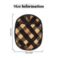 thumbnail image 2 of Multi-Functional Oven Silicone Pot Pad 7.5×9.4in Anti-Slip Heat-Insulating Pad Baking Gloves Heat-Resistant Cotton Layer 1 Pc Argyle Plaid Brown_2, 2 of 7
