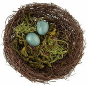 Moss Bird Nest Ring Holder