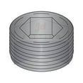 thumbnail image 3 of 1" Flush Seating Socket Pipe Plugs | 7/8" Taper | Steel | Plain (Quantity: 25), 3 of 4