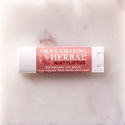 Natural Lip Balm, Herbal Infused, Mintyliptus Peppermint Eucalyptus