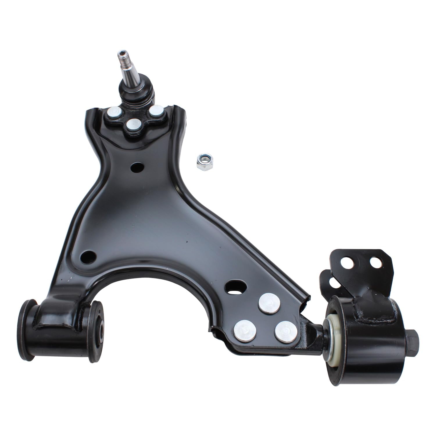 Detroit Axle - Front 6pc Suspension Kit for 2008-2017 Buick Enclave Chevy Traverse 2007-2016 Acadia Saturn Outlook 2 Lower Control Arms w/Ball Joints 2 Sway Bars 2 Outer Tie Rods Replacement