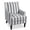 Blue Line, variant on Peispie High Back Upholstered Accent Chair, Linen Fabric Armchair with Solid Wood Legs, Modern Lounge Chair for Living Room Bedroom, Antique Grey