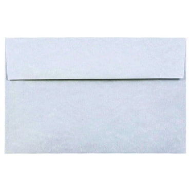 JAM Paper A10 Envelopes, 6 x 9 1/2, Blue Parchment, 250/Pack