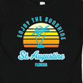 thumbnail image 4 of Inktastic Summer Enjoy the Sunshine St. Augustine Florida in Blue Boys or Girls Baby T-Shirt, 4 of 5