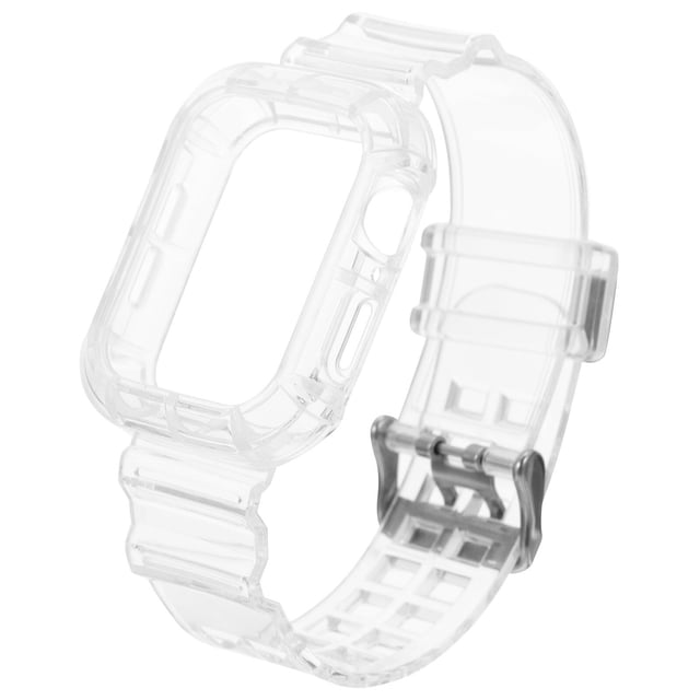 MasteelfCA Transparent Watch Band Watch Wrist Band Watch Strap Replacement for Smartwatch