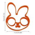 thumbnail image 3 of Cooking Utensils - Breakfast Omelette Silicone Egg Pancake Ring DIY Kitchen Accessories Gadget for Egg Mried Moulding and Frying Convenient -Function Cooking Tool for Breakfast, 3 of 5