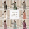 thumbnail image 3 of Nouvelle Robe de Costume Salwar de Designer sur Mesure Bollywood Anarkali Palazzo Salwar Kameez, 3 of 4