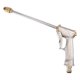 thumbnail image 1 of BRIGHTFUFU Boquilla larga Galjanoplastia metálica completa Boquilla larga Alta presión Jardín Riego Flor Multi-propósito Pistola de agua Herramienta de lavado de autos (Plata), 1 of 8