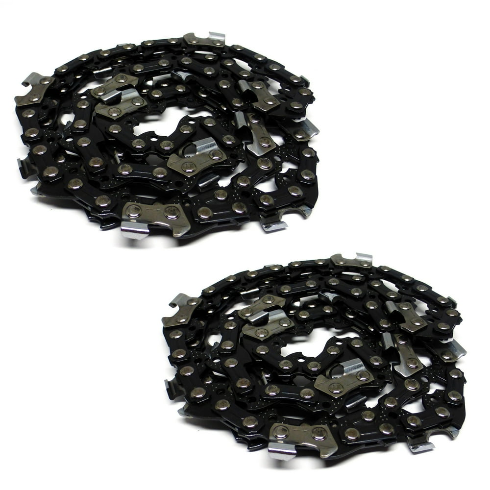 (2 Pack) 14” Chainsaw Chains 3/8 .050 52 DL for Husqvarna Echo Poulan