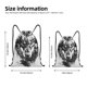 thumbnail image 2 of Fotbe Majestic Wolf Landscape Bolsa Mochila con Cordón Estampada, Bolsa de Gimnasio Deportiva, Bolsa Cinch, Bolsa con Cordón para Hombres y Mujeres-Medium, 2 of 6