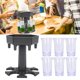 thumbnail image 5 of Estante Para Dispensador De Licor, Soporte Para Dispensador De Líquido, 6 Tomas, Estante Para Dispensador De Licor, Vino, Cerveza, Herramienta Para Beber, Accesorio Para Barra, ANGGREK Otros, 5 of 8